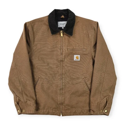 Carhartt WIP Detroit Mesh Lined Jacket Brown Men's Medium - Image 1 of 4
