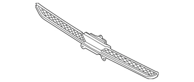 Moldura central Soul original Kia 2020-2022 86696-K0000 Foto 1 de 2