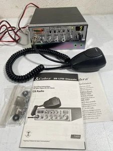 Cobra 29 LTD Classic 40-Channel AM/FM CB Radio Factory Reconditioned TESTED WORK - Photo 1/20