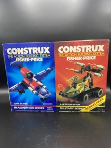 Fisher-Price Construx 6027 Zone Glider/ X-13 Interceptor Set Open Box - Picture 1 of 8