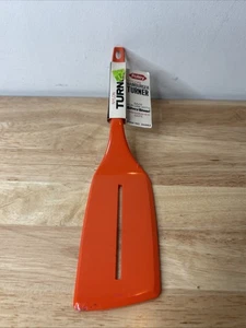 Vintage Foley Spatula Slot Hamburger Turner Orange Nylon Spatula 11.5in - Picture 1 of 4