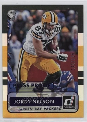 2015 Panini Donruss Press Proof Purple /199 Jordy Nelson #84 - Image 1 of 2