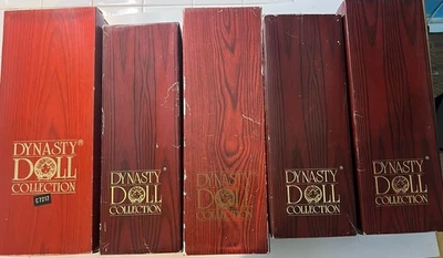 Коллекция кукол Dynasty ЛОТ ТОВАРОВ Dawn Marie Alexis Vera Georgeann Taisa никогда не доставался из коробки Повреждение - Изображение 1 из 4
