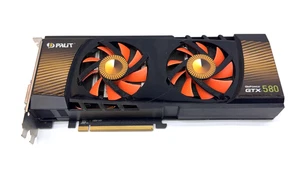 Palit Nvidia GeForce GTX 580 3GB GDDR5 Video Graphics Card, NE5X580010FB-1100F - Bild 1 von 5