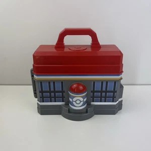 Pokémon Centre Play and Store Plastic Carry Case Figurine Character Storage Tomy - Picture 1 of 8