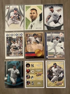 Derek Jeter 9 Card Lot. Assorted Mid-Career Player & Insert Cards. NY Yankees - Picture 1 of 1