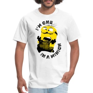 Minions I'm One In A Minion Men's T-Shirt - Picture 1 of 19