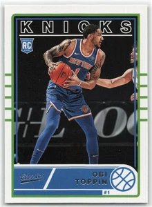 2020-21 Panini Chronicles Classics Obi Toppin #643 New York Knicks RC - Picture 1 of 2