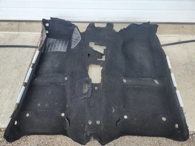 1990-1997 MAZDA MIATA  FLOOR CARPET, BLACK, OEM - Image 1 of 4