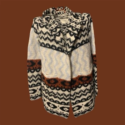 Suéter cárdigan con capucha de mezcla de lana y alpaca talla XS de Abercrombie & Fitch para mujer Foto 1 de 3