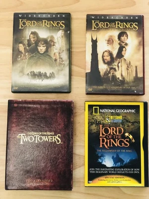 The Lord of the Rings Special DVD Set With Every DVD MINT Condition See In Pics Foto 1 de 4