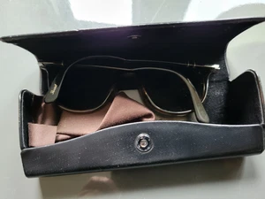 Vintage PERSOL Sonnenbrille, Silber Inlay + Etui - Bild 1 von 10