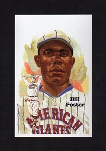#226 BILL WILLIE FOSTER, Negro League ~ Perez-Steele HOF postcard 2nd card ever! - Picture 1 of 4
