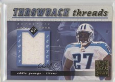 2000 Donruss Elite Throwback Threads /100 Eddie George #TT-18