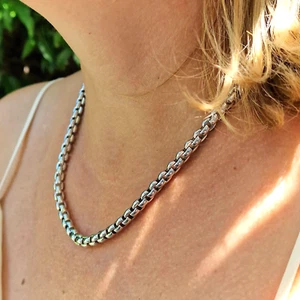 Collana girocollo Donna FOPE in oro bianco 18 kt 750 a maglia art 2 - Imagen 1 de 10