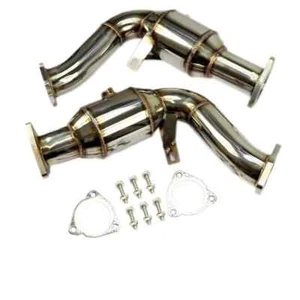 2 DOWNPIPE INOX POUR AUDI S4 A4 A5 S5 A6 SQ5 A8 3.0 TFSI V6 DE 2008 A 2016 - Imagen 1 de 1