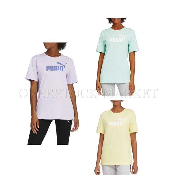 ¡NUEVO! CAMISETA MUJER PUMA MANGA CORTA ULTRA BOYFRIEND LOGO! ¡AJUSTE SUELTO! VARIEDAD Foto 1 de 1
