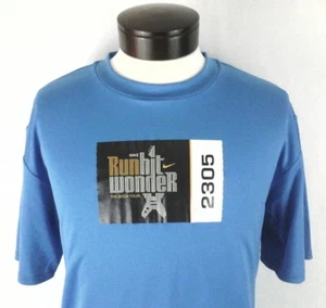Camiseta Nike Run Dri Fit Hit Wonder Tour Portland Para Hombre Azul Mediana Hecha en EE. UU. - Imagen 1 de 6