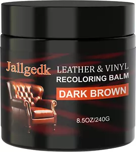 Leather Recoloring Balm - Leather Color Restorer, Leather Repair Kit for Furnitu - Picture 1 of 7