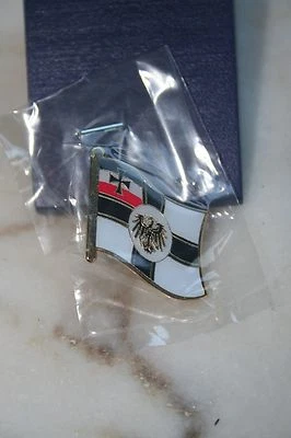 Ausverkauf Pin Kriegsflagge Kaiserreich RKF Metall 182