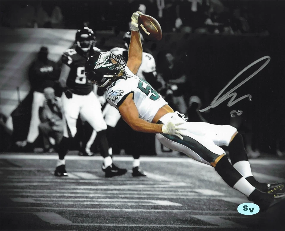 Foto firmada autografiada por Kiko Alonso 8x10 Eagles Dolphins Saints (JSA PSA Pass) Foto 1 de 1