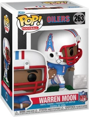 WARREN MOON - HOUSTON OILERS - FUNKO POP - BRAND NEW NFL 79701