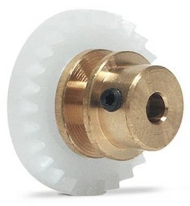 Slot.it SIGO24B Gear, 24T, Inline Offset, 18mm, Bronce, repuestos, 1/pc - Imagen 1 de 1