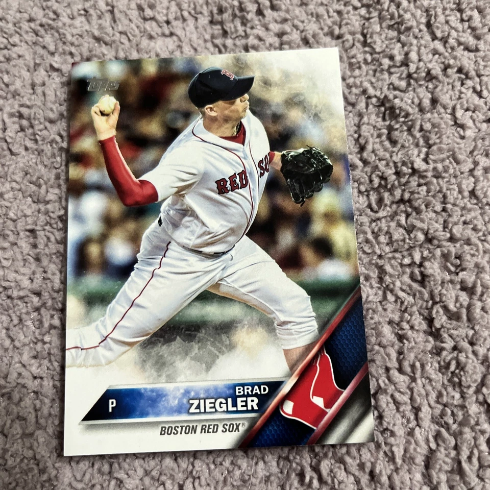 2016 Topps Update  Brad Ziegler #US127 Boston Red Sox - Image 1 of 1