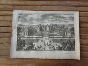 Gravure maison de POMPONE par Perelle chez Langlois -1675 - Bild 1 von 1