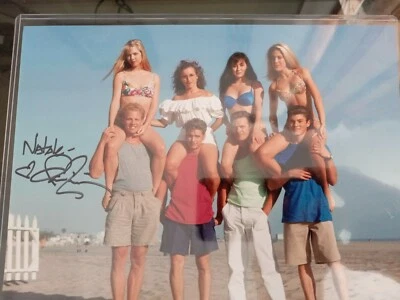BEVERLY HILLS 90210 FULL CAST SIGNED AUTOGRAPH 8x10 RP PHOTO BH 90210 IAN ZIERIN - Image 1 of 3