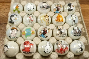 Canicas Betty Boop, Popeye, Garfield, Lil'abner 20-de colección 1” - Imagen 1 de 5