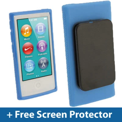 TPU Belt Clip Gel Skin Case for iPod Nano 7th Generation 7G Cover Shell Cover - Image 1 of 4