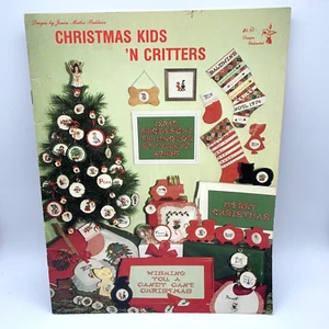 Patrones de punto de cruz Navidad Niños 'N Critters Diseños Adorno ilimitado Divertido - Imagen 1 de 7