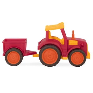 Tractor & Trailer Farm Truck with Removable Trailer, Toddler and Preschool Toys - Picture 1 of 3