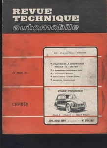(167) Revue technique automobile Citroën Dyane 4 et 6 Méhari / Renault 10 - Picture 1 of 2