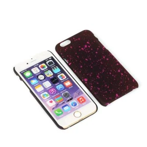 Handy Hülle Schutz Case Bumper Schale Etuis für Apple iPhone 6 3D Sterne Pink - Zdjęcie 1 z 2