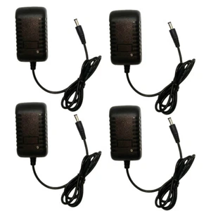 4PCS 12 Volt 2 Amp AC/DC ADAPTER POWER SUPPLY CORD 12V 2A 5.5mm/2.5mm Connector - Picture 1 of 7