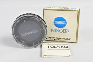 Minolta Polarizing Filter Circular 49mm with Case from Japan - Picture 1 of 9
