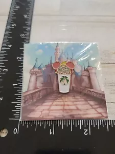 Cute Mouse Ears Coffee Cup Castle Elephant Enamel Pin Pinlounge to - Picture 1 of 2