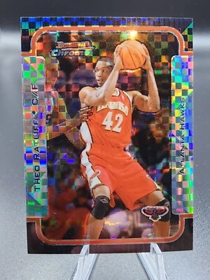 2003-04 Bowman Chrome X-Fractor /150 Theo Ratliff #99 - Image 1 of 4