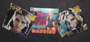 KE$HA 3x ALBUM LOT BRAND NEW SEALED VINYL LP ANIMAL CANNIBAL WARRIOR KESHA - Picture 1 of 1