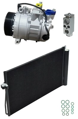 NEW RYC AC Compressor Kit W/ Condenser FA57A-N Fits BMW 535i xDrive 3.0L 2009 - Image 1 of 4