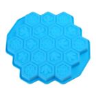 19 Cells Honeycomb Shaped 3D Soap Molds Silicone Moulds for Baking