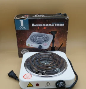 Electric Stove Single Coil Burner Hookah Shisha Coals Charcoal Heater - Picture 1 of 3
