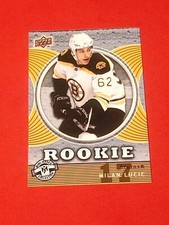 2007-08 Upper Deck Mini Jersey Hockey Rookie #107 Milan Lucic RC Boston Bruins 