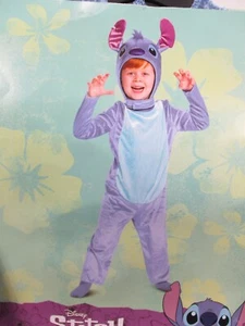 Lilo Stitch Costume Boys Small 2T Disney Halloween Suit Hat Blue Toddler New - Picture 1 of 10