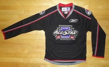 2009 ECHL ALL STAR GAME Reebok READING ROYALS Black Jersey - Adult Small S