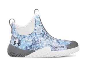 Under Armour 3028673 UA Men's Shoreman Water Camo Print Fishing Ankle Deck Boots - Picture 1 of 5