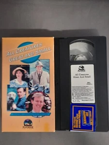 VHS ALL CREATURES GREAT AND SMALL (FORMER BLOCKBUSTER RENTAL) - Picture 1 of 1