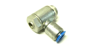 Festo GRLA-1/2-QS-12-D Durchflussregelventil 1 Port G 1/2 Gewinde & 1 Port 12 mm 99H2 - Bild 1 von 3